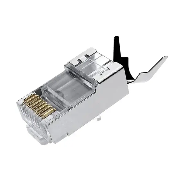 Picture of Ugreen NW193 (50634) CAT-7 Gold-plated Silver RJ45 Connector # 50634 (10 pcs)