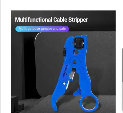 Picture of Vention KEBL0 Blue Coaxial Cable Stripper #KEBL0 Stripper