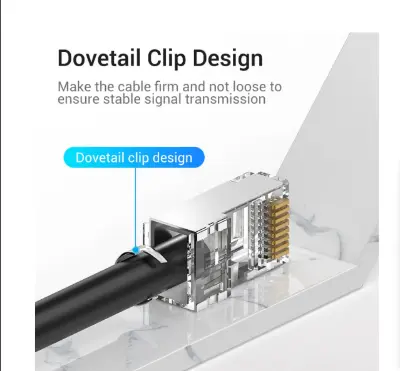 Picture of Vention IDER0-10 CAT-7 RJ45 FTP Connector #IDER0-10