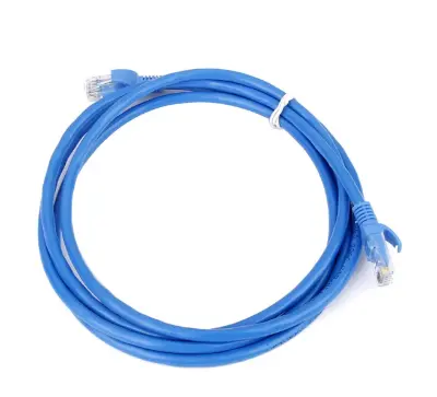 Picture of Rosenberger Cat-6 UTP, 5 Meter, Blue Network Cable #CP61-423-1P5