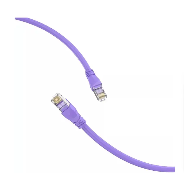Picture of Vention IBMVJ Cat-6A SFTP, 5 Meter, Purple Network Cable #IBMVJ Patch Cable