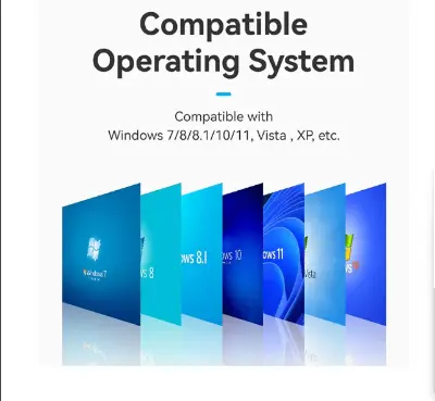 Picture of Vention KDSB0 600Mbps Dual Band Wi-Fi USB Adapter #KDSB0