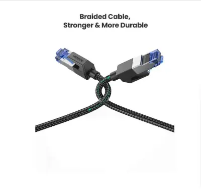 Picture of UGREEN 80433 Cat-8, 5 Meter, Black Network Cable # 80433