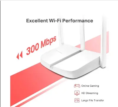 Picture of MERCUSYS MW306R 300 Mbps Multi-Mode Ethernet single-band Wi-Fi Router