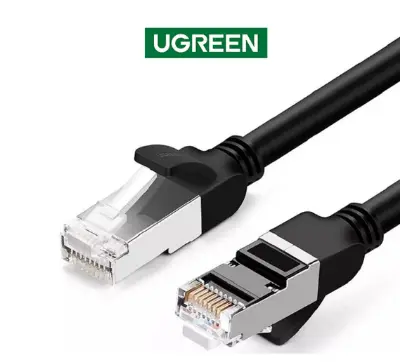 Picture of UGREEN NW101 (50196) Cat-6 U/UTP 10 Meter Black Network Cable #50196, Patch Cord
