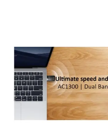 Picture of Cudy WU1300S 1300 Mbps Dual Band Wi-Fi USB Adapter