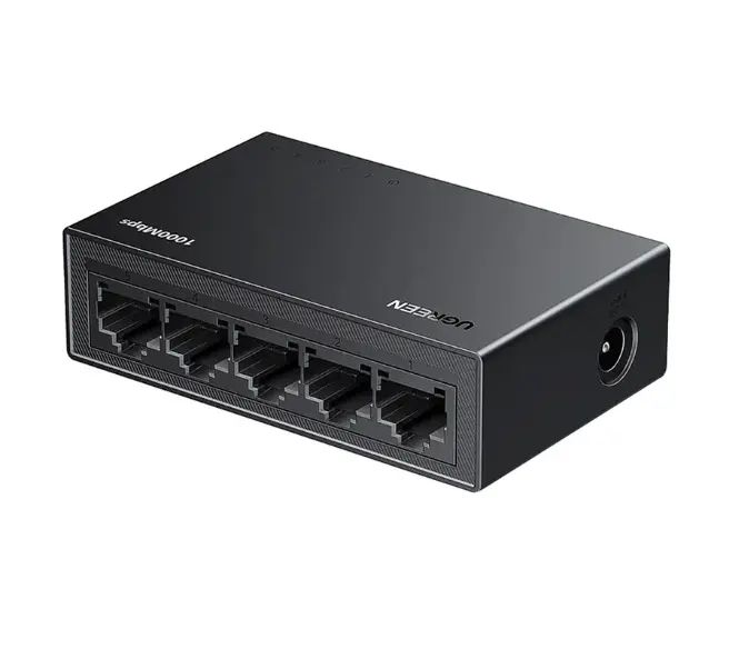 Picture of UGREEN CM833 (35492EU) 5-Port (5-Port 10/100/1000 Ethernet) Unmanaged Desktop Switch #35492EU