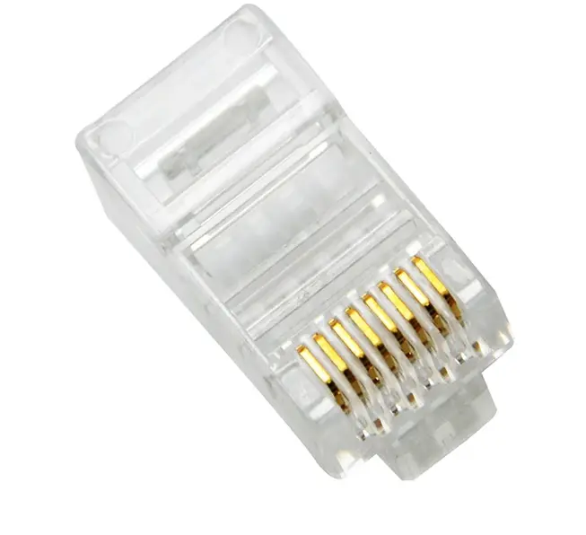 Picture of D-Link Cat-5 Transparent RJ45 Connector (100 units) #NPG-5E1TRA031-100