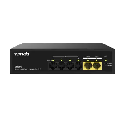 Picture of Tenda S106PC 6 Por Unmanaged Desktop Switch