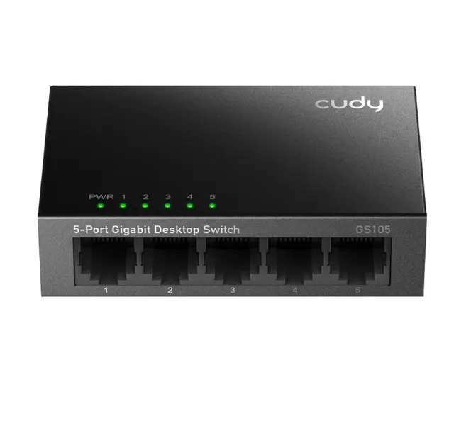 Picture of Cudy GS105 5 Port (5-Port 10/100/1000Mbps Ethernet) Unmanaged Gigabit Desktop Switch