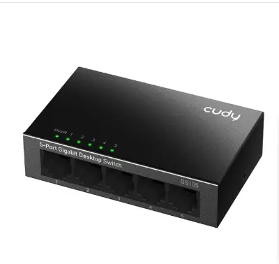 Picture of Cudy GS105 5 Port (5-Port 10/100/1000Mbps Ethernet) Unmanaged Gigabit Desktop Switch
