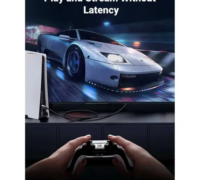 Picture of UGREEN NW153 (30795) Cat-8 F/FTP 10 Meter Black Network Cable #30795, Patch Cord