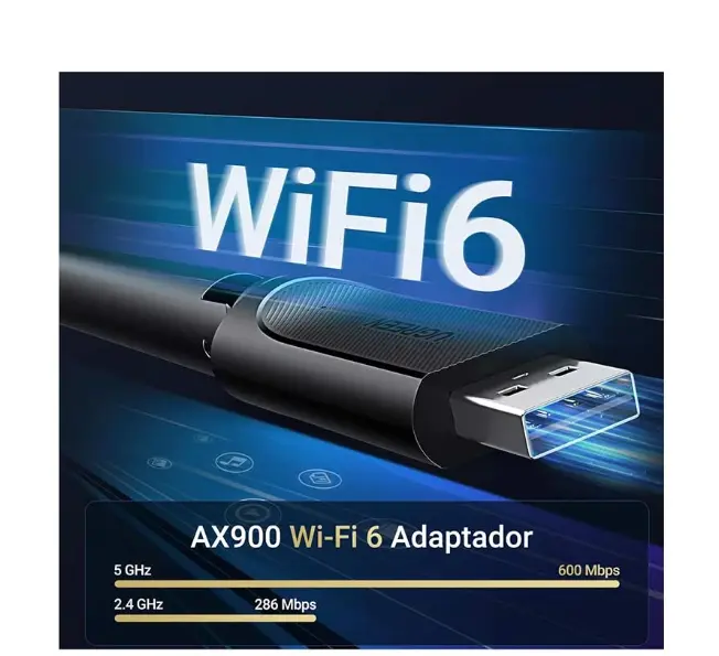 Picture of UGREEN CM763 (35265) AX900 Mbps Dual Band Wi-Fi USB Adapter #35265