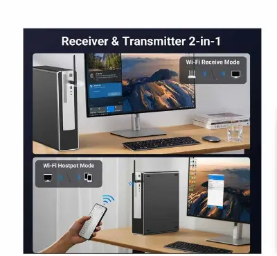 Picture of UGREEN CM763 (35265) AX900 Mbps Dual Band Wi-Fi USB Adapter #35265