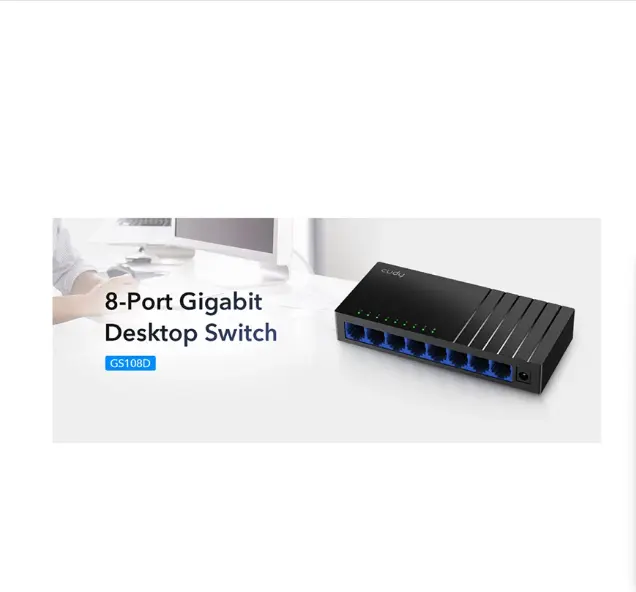 Picture of Cudy GS108D 8 Port Unmanaged Gigabit Desktop Switch
