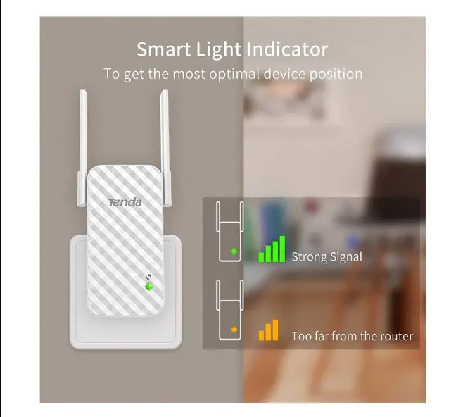 Picture of Tenda A9 Wireless N300 Universal Range Extender (2x3dBi Fixed Antenna)