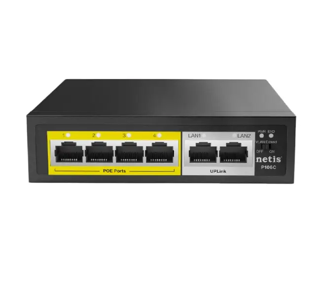 Picture of Netis P106C 6-Port Standard POE Switch