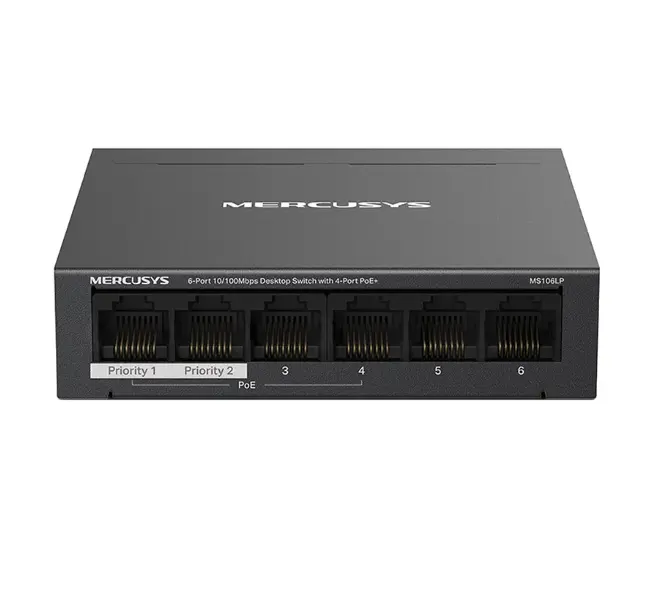 Picture of MERCUSYS MS106LP 6-Port Desktop Switch