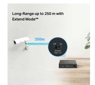 Picture of MERCUSYS MS106LP 6-Port Desktop Switch