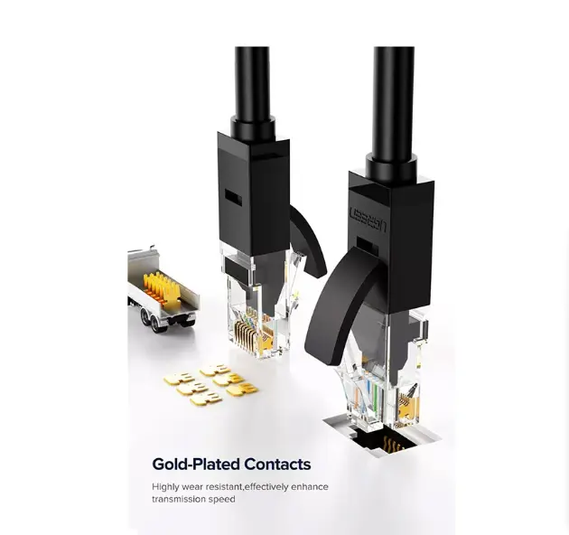 Picture of UGREEN 20170 Cat-6, 50 Meter, Black Network Cable # 20170