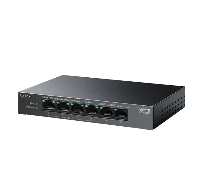 Picture of TP-Link LS106LP 6 Port Unmanaged Desktop Switch