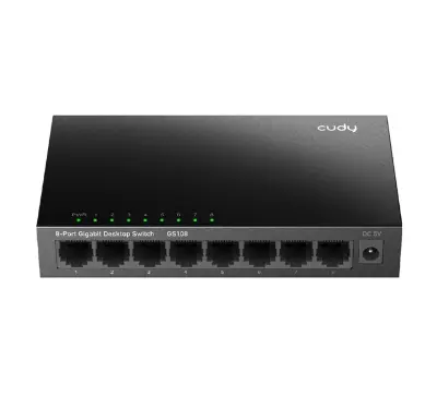 Picture of Cudy GS108 8 Port 10/100/1000Mbps Ethernet Desktop Switch