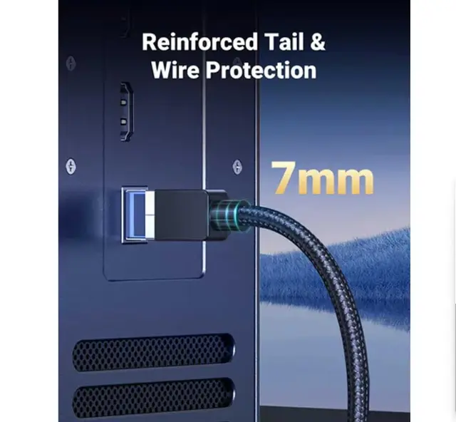 Picture of UGREEN NW153 (30799) Cat-8 F/FTP 15 Meter Black Network Cable