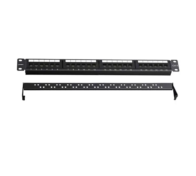 Picture of UGREEN NW127 (70423) Cat 6 1U 24-Port UTP Patch Panel