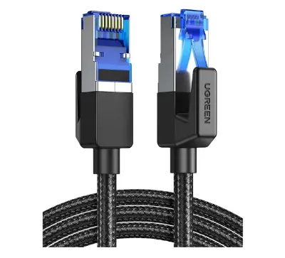 Picture of UGREEN NW153 (30800) Cat-8 F/FTP 20 Meter Black Network Cable Patch Cord