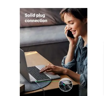 Picture of UGREEN NW153 (30800) Cat-8 F/FTP 20 Meter Black Network Cable Patch Cord