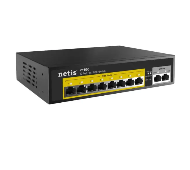 Picture of Netis P110C 10-Port Standard POE Switch
