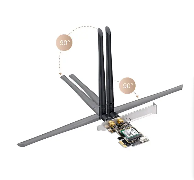 Picture of Cudy WE3000 1.0 AX3000 Mbps Dual Band Wi-Fi 6 PCI Express Network Adapter