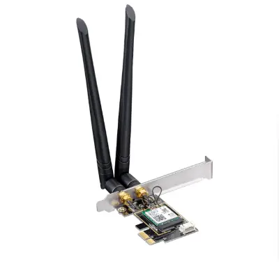Picture of Cudy WE3000 2.0 AX5400 Mbps Tri Band Wi-Fi 6E & Bluetooth 5.2 PCI Express Network Adapter