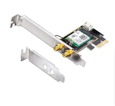 Picture of Cudy WE3000 2.0 AX5400 Mbps Tri Band Wi-Fi 6E & Bluetooth 5.2 PCI Express Network Adapter