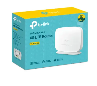 Picture of TP-Link TL-MR105 300 Mbps Ethernet Single-Band Wi-Fi Router