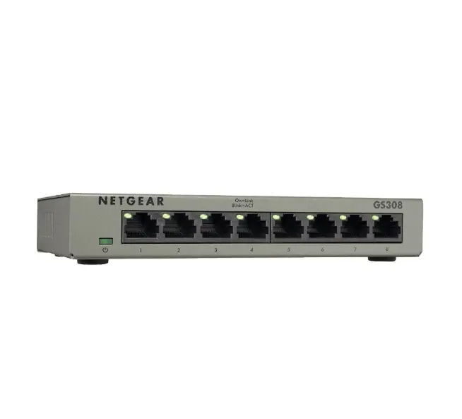 Picture of Netgear GS308 8-Port Gigabit unmanaged Switch