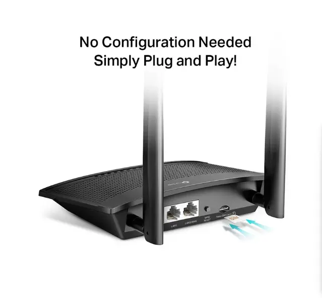 Picture of TP-Link TL-MR100 Ethernet 300 Mbps Wi-Fi Router