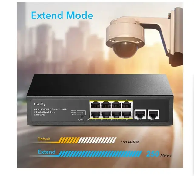 Picture of Cudy FS1010PG 10 Port Network Switch