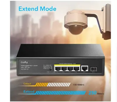 Picture of Cudy GS1005PTS1 6 Port Network Switch