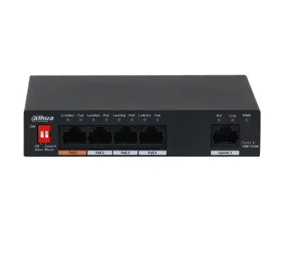 Picture of Dahua PFS3005-4ET-60 5 Port Unmanaged Desktop Switch