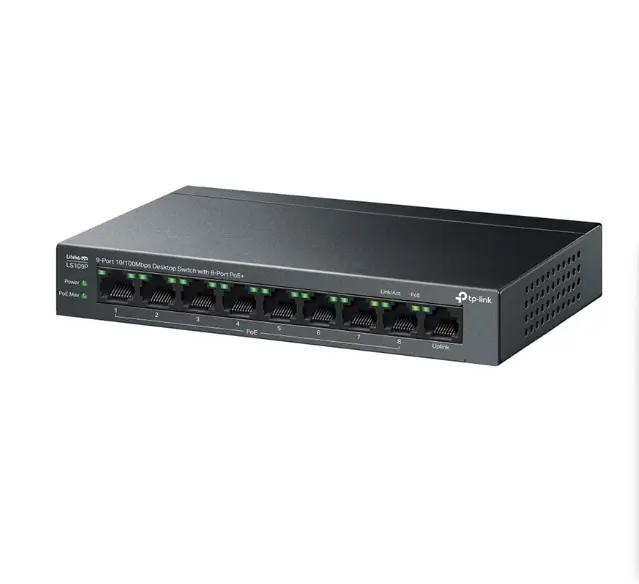 Picture of TP-Link LS109P 9-Port Desktop Switch