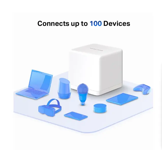 Picture of MERCUSYS HALO H30G AC1300 Mbps Gigabit Dual-Band Wi-Fi 5 Mesh Router (2-Pack)