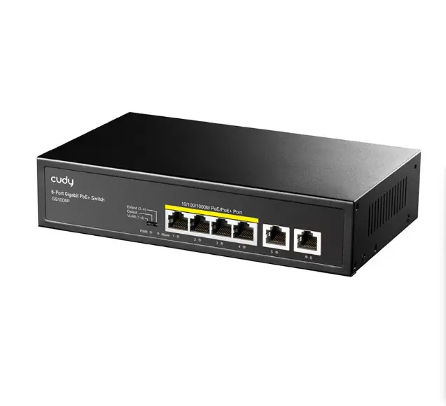 Picture of Cudy GS1006P 6 Port Desktop Switch