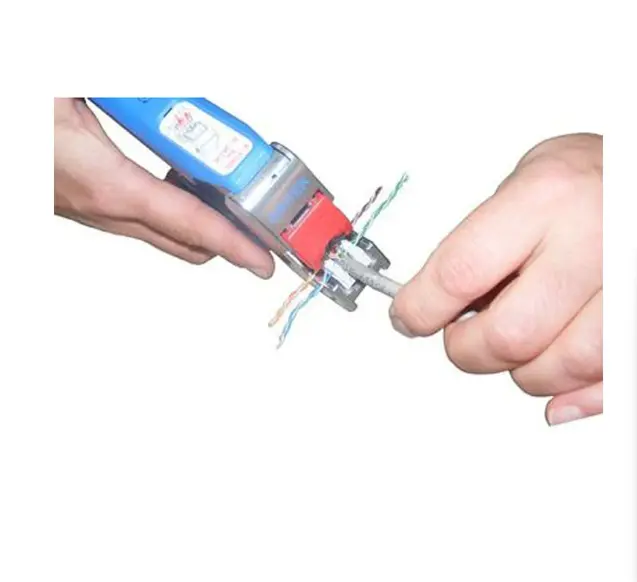 Picture of DINTEK All-in-One Punch Down & Wire Trimmer Crimping Tool