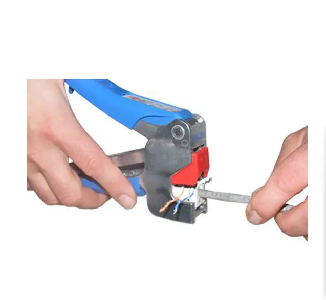 Picture of DINTEK All-in-One Punch Down & Wire Trimmer Crimping Tool