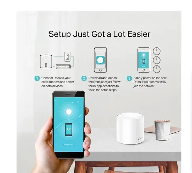 Picture of TP-Link Deco X20 AX1800 Mbps Gigabit Dual-Band Mesh Wi-Fi 6 System (1-Pack)