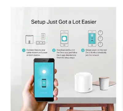 Picture of TP-Link Deco X20 AX1800 Mbps Gigabit Dual-Band Mesh Wi-Fi 6 System (1-Pack)