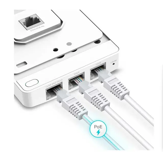 Picture of TP-Link EAP615-WALL AX1800 Wireless Wall Plate Access Point