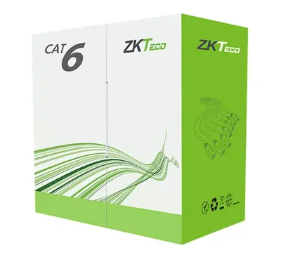 Picture of ZKTeco Cat-6 UTP, 305 Meter, White Network Cable