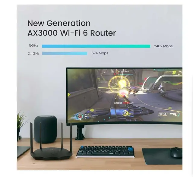 Picture of Tenda RX9 Pro AX3000 AC3000 Mbps Dual-Band Gigabit Wi-Fi Router